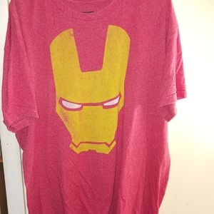 Iron -man mask T-shirt MARVEL